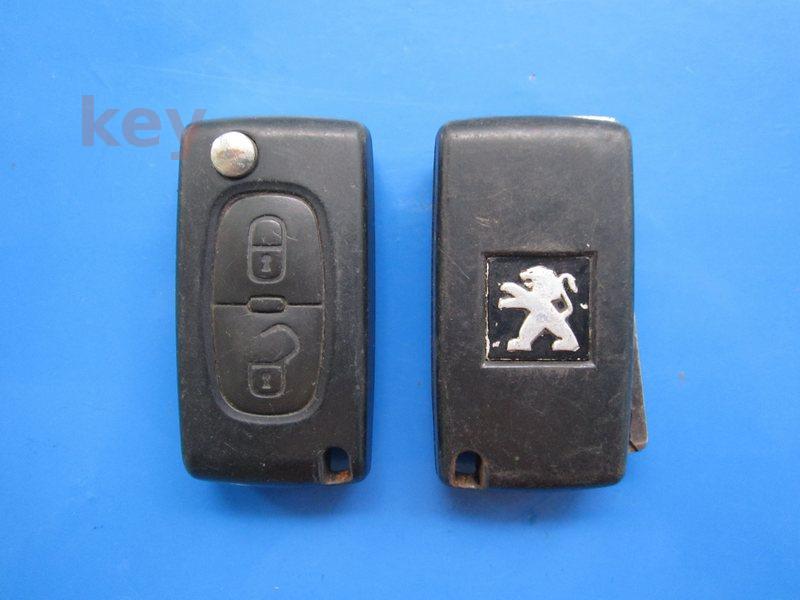 Cheie cu telecomanda Peugeot 2but 46 Locked SH