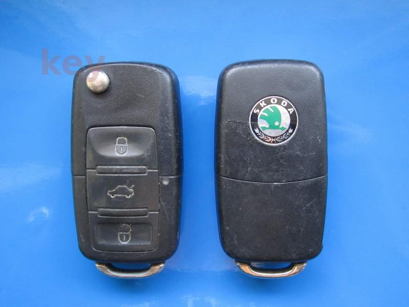 Cheie cu telecomanda Skoda 3but 48 CAN 433 1J0959753DA SH