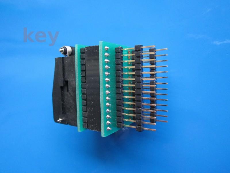 Soclu Adaptor PLCC28 la 28p ZIF